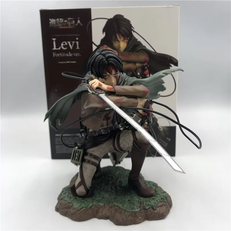 Figure Rival Ackerman Action Figure Package Ver. Levi PVC Action Figure Rivaille Collection Model Toys 18Cm
