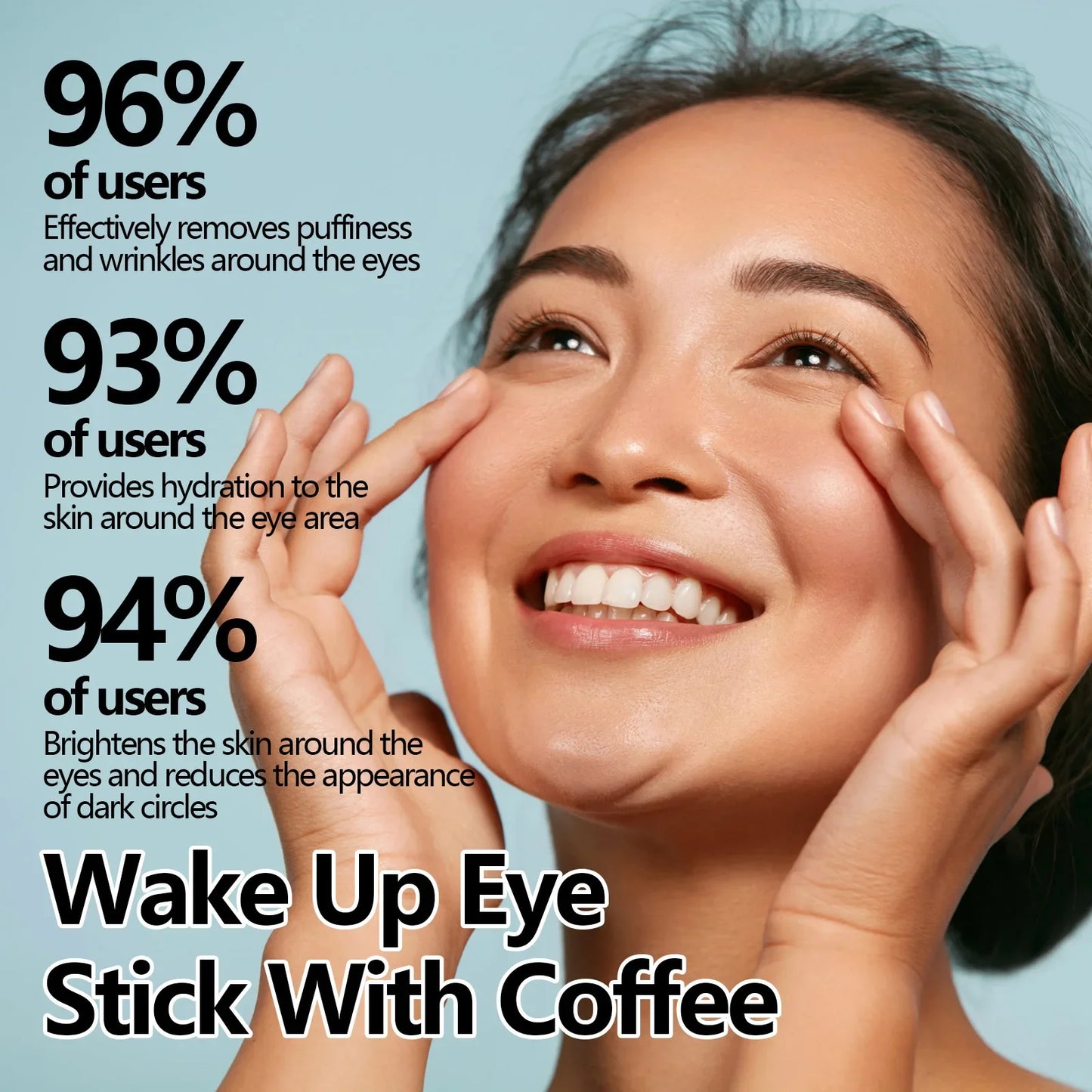 Snail Eye Cream anti Wrinkle Dark Circles Remover Firming Eye Bags Puffiness Treatment Fade Fine Lines Moisturizing Eye Cream