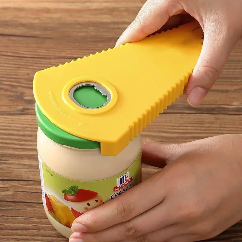 Single Portable Bottle Opener Universal Canned Can Opener Non-Slip Labor Saving Twist Bottle Cap Beer Open Cap Kitchen Gadgets