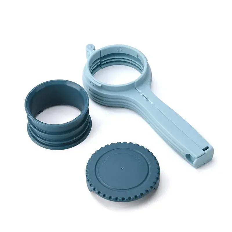 1Pcs Food Storage Bag Sealing Clips Plastic Cap Sealer Clip with Pour Spouts Snack Candy Storage Fresh Clamp Kitchen Organizer