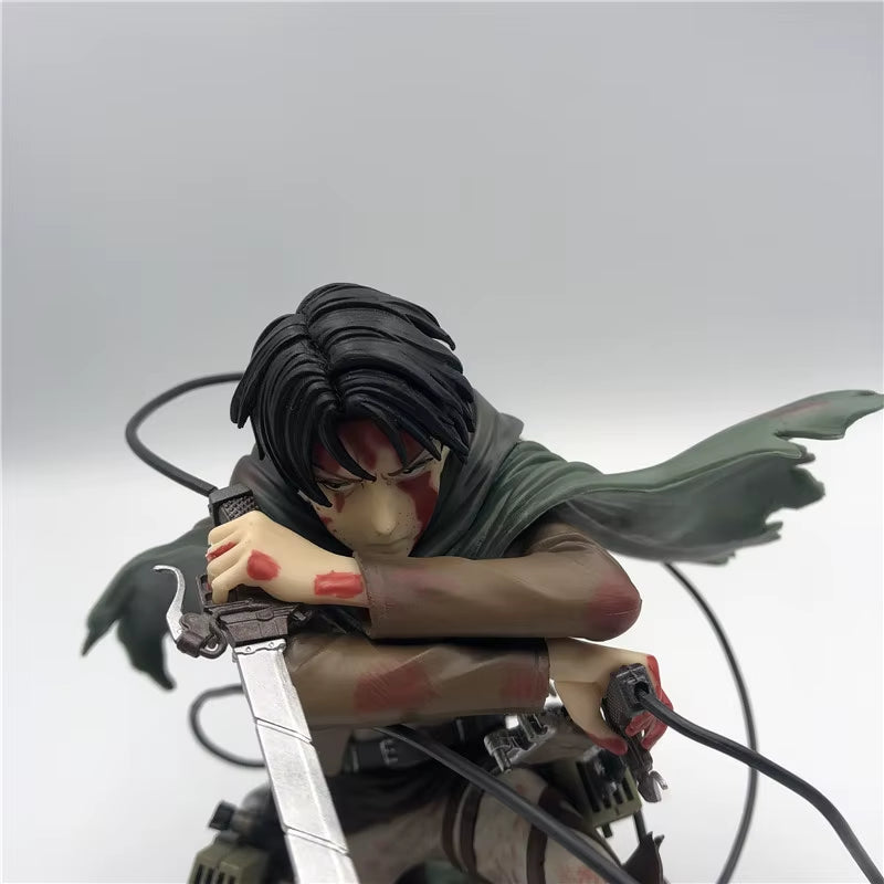 Figure Rival Ackerman Action Figure Package Ver. Levi PVC Action Figure Rivaille Collection Model Toys 18Cm