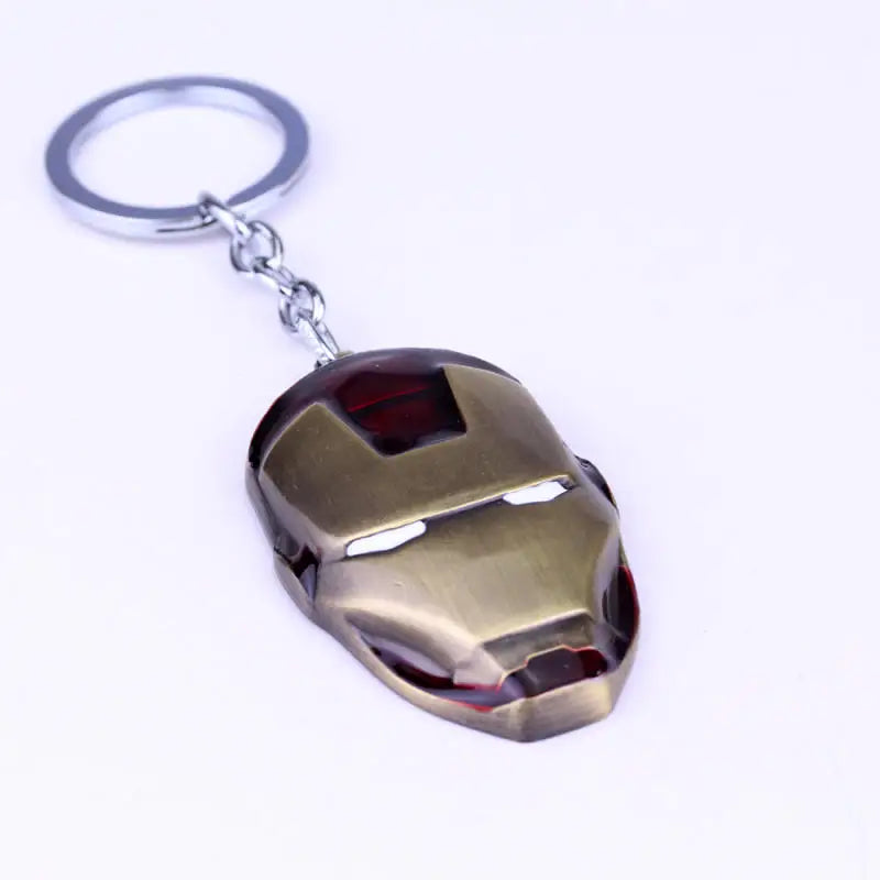 Iron Man Keychain Metal Key Chain Superhero Avengers Key Holder Gift Fans Friend Toy