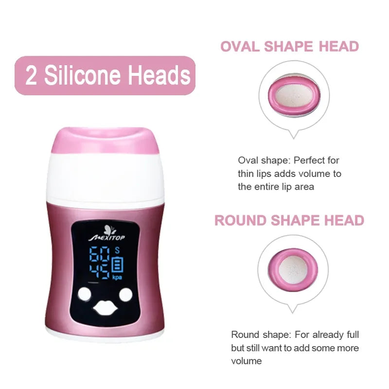 Silicone Lip Plumper Device Electric Lip Plump Enhancer Care Tool Natural Sexy Bigger Fuller Lips Enlarger Labios Aumento Pump