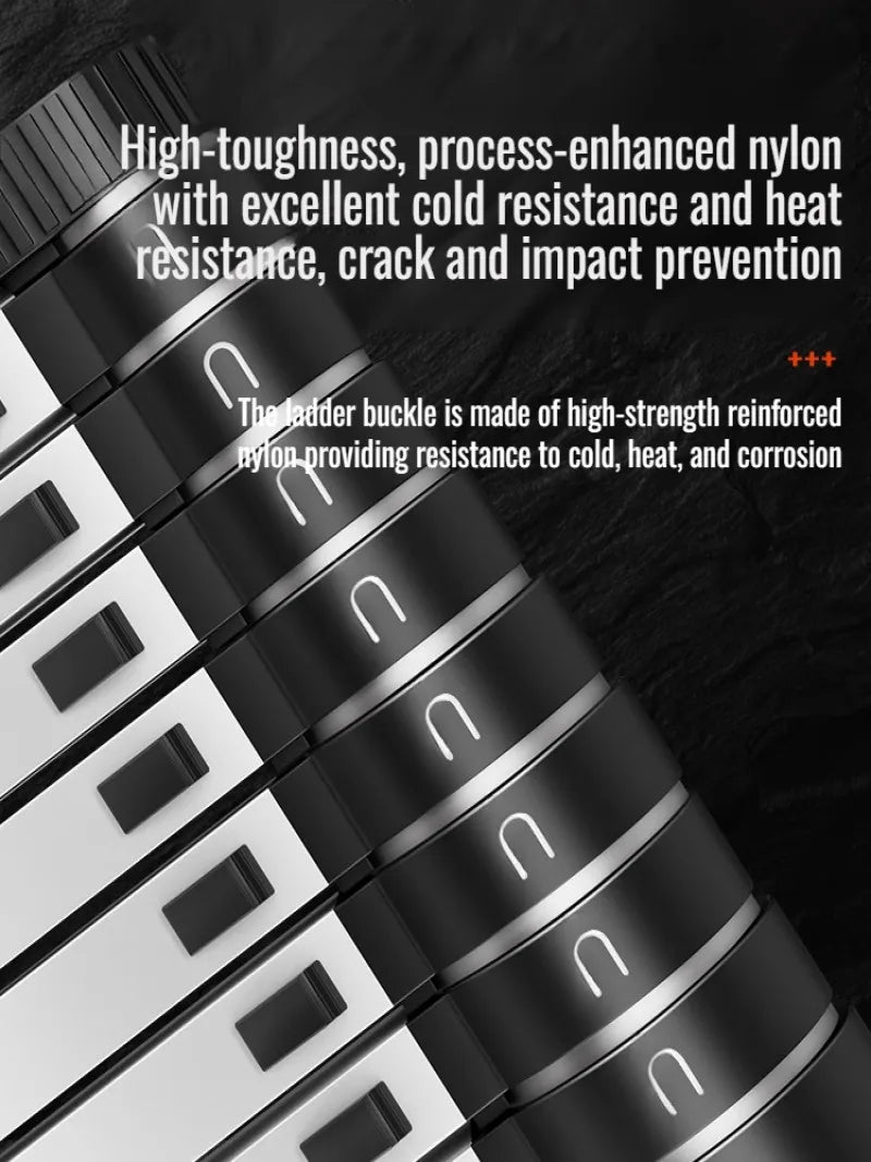 Portable Folding Ladder Household Thickened Lifting Loft Ladder Professional Aluminum Alloy Multifunctional Telescopic Ladder