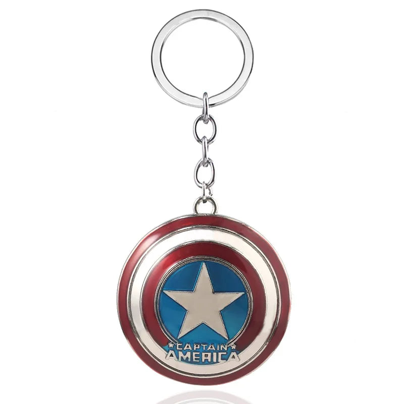 Thor Hammer Metal Keychain Movie Jewelry Key Ring Cosplay Prop Key Holder for Fans Bag Ornament Car Pendant Gift