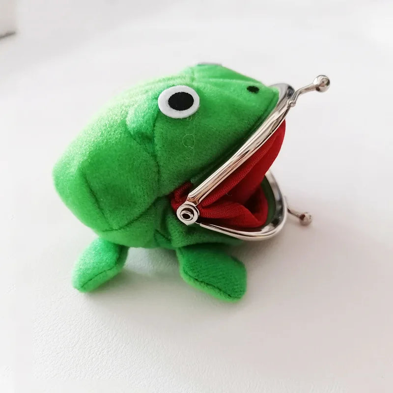 Anime Naruto Frog Wallet Coin Purse Key Chain Cute Novelty Adorable Cartoon Cosplay Figure Children Bag Accessories