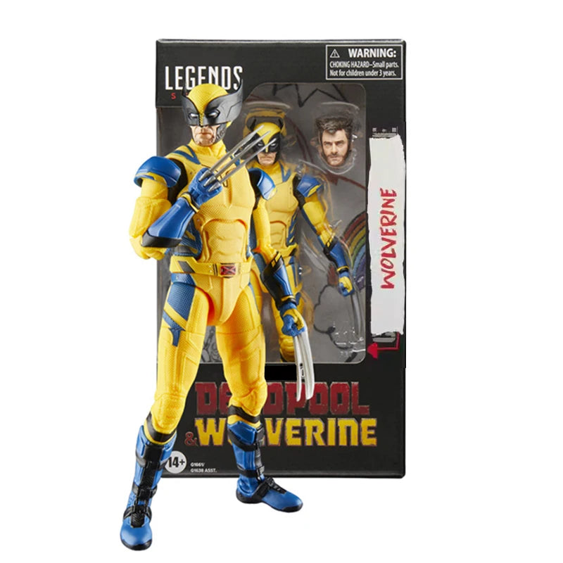 Wolverine Deadpool X-Men Legend Series Action Figure Figure Wade Winston Wilson Figures Joint Mobility Model Collection Toy Gift