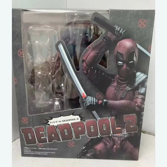 16Cm Deadpool 2 SHF Action Figure PVC Superhero Collection Doll Movable Model Toys Joint Movable Dolls Kids Birthday Gift