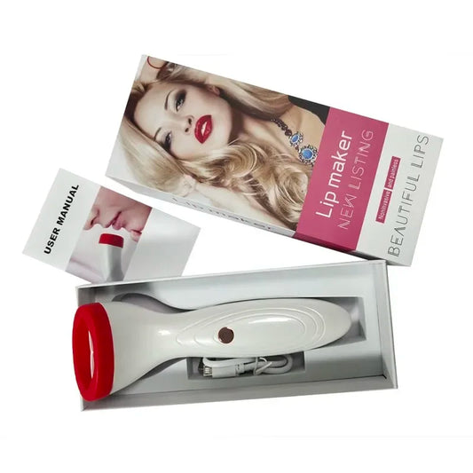 Silicone Lip Plumper Device Electric Lip Plump Enhancer Care Tool Natural Sexy Bigger Fuller Lips Enlarger Labios Aumento Pump