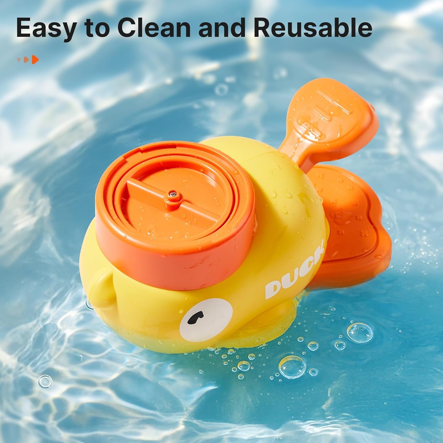 Cat Puzzle Treat Dispenser, Interactive Duck-Shaped Enrichment Toy for Cats and Small Dogs, IQ Training and Exercise 8.6 Inches