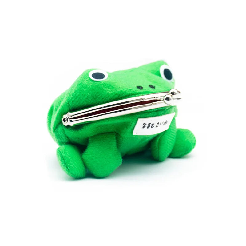Anime Naruto Frog Wallet Coin Purse Key Chain Cute Novelty Adorable Cartoon Cosplay Figure Children Bag Accessories