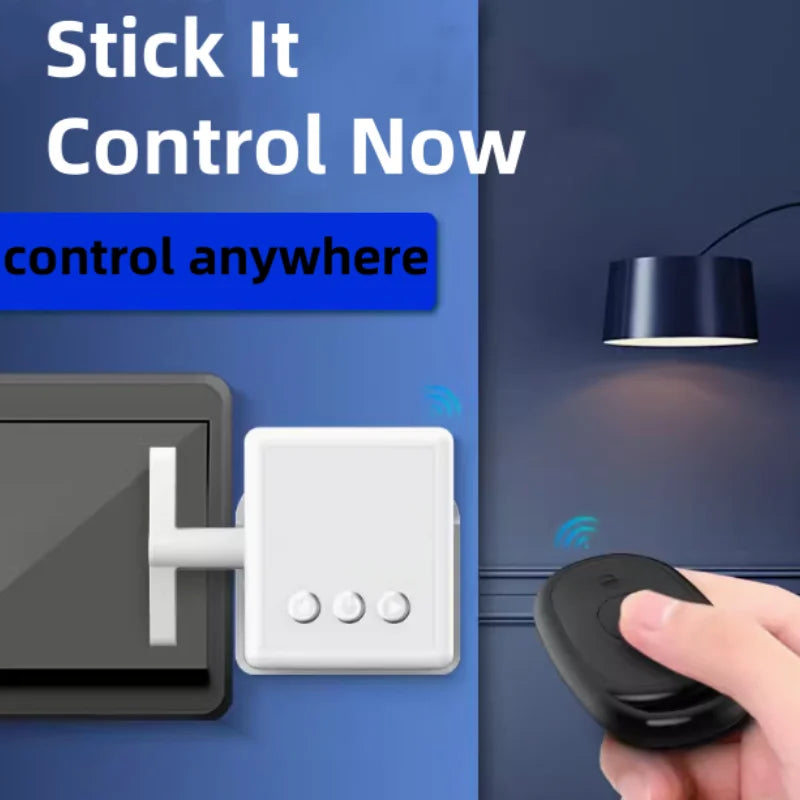 Wireless Control Light Switch off Tool Automatic Button Pusher Intelligent USB Rechargeable Lazy Remote Control Switch