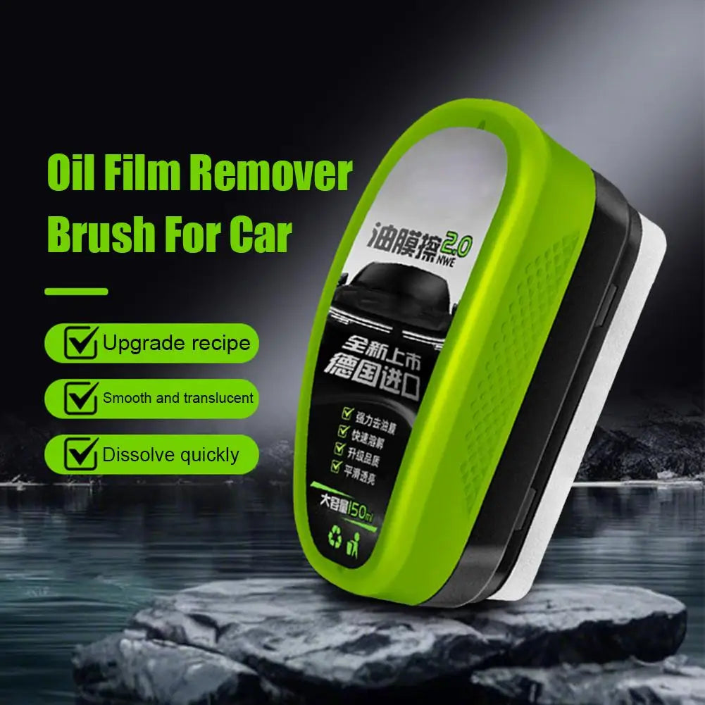 150Ml Auto Windshield Anti-Rain Anti-Fog Oil Film Coating Agent Car Window Rearview Mirror Cleaning and Maintenance Brush Tools