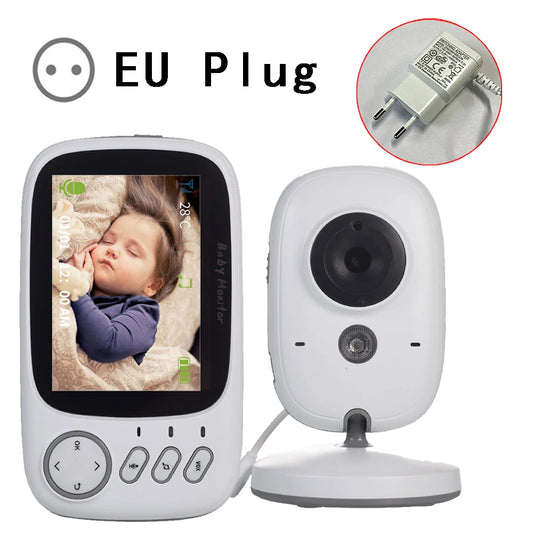 3.2 Inch LCD Wireless Color Video Baby Monitor VB603 Night Vision Nanny Monitor Lullabies Surveillance Security Baby Camera