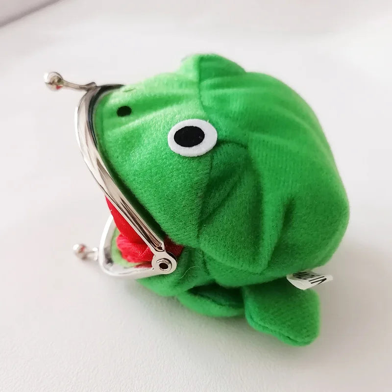 Anime Naruto Frog Wallet Coin Purse Key Chain Cute Novelty Adorable Cartoon Cosplay Figure Children Bag Accessories
