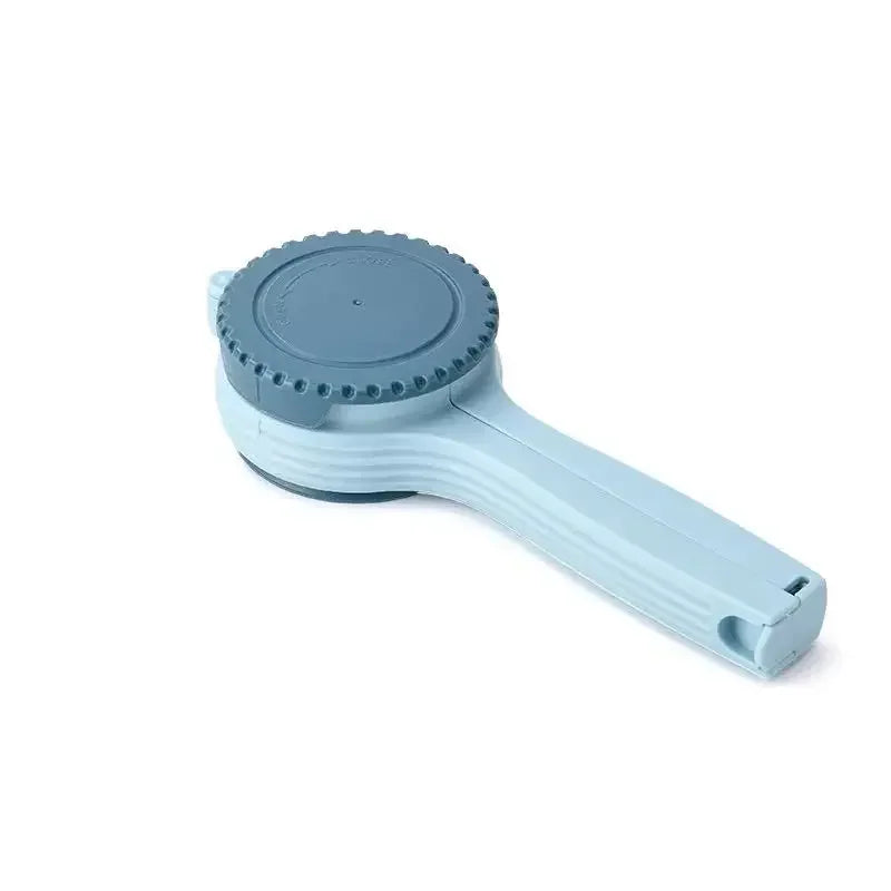1Pcs Food Storage Bag Sealing Clips Plastic Cap Sealer Clip with Pour Spouts Snack Candy Storage Fresh Clamp Kitchen Organizer